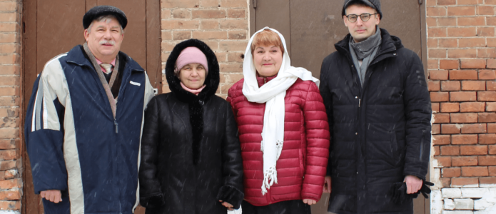 Алексей Трофимов, Ольга Панюта, Ольга Опалева, Дмитрий Малеваный в день вынесения приговора / «Свидетели Иеговы в России»